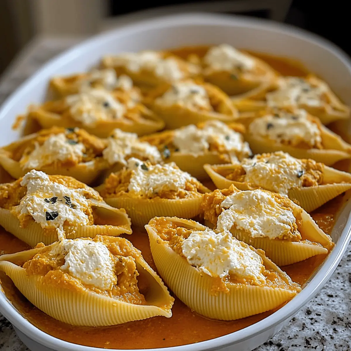 Creamy Pumpkin Ricotta Stuffed Shells Recipe for Cozy Nights