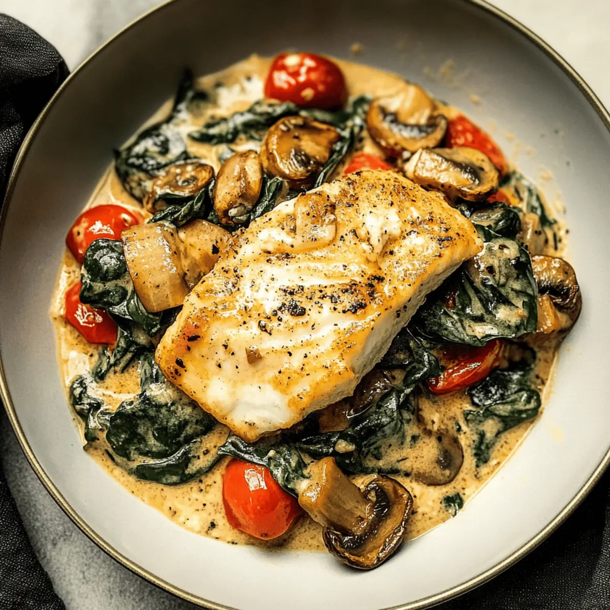 Fish Florentine