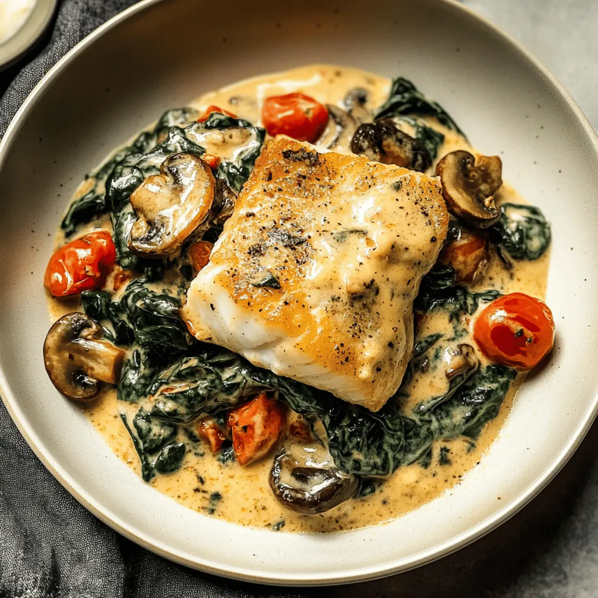 Creamy Fish Florentine for a Cozy Family Dinner Delight