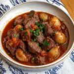 Greek Beef Stew with Shallots