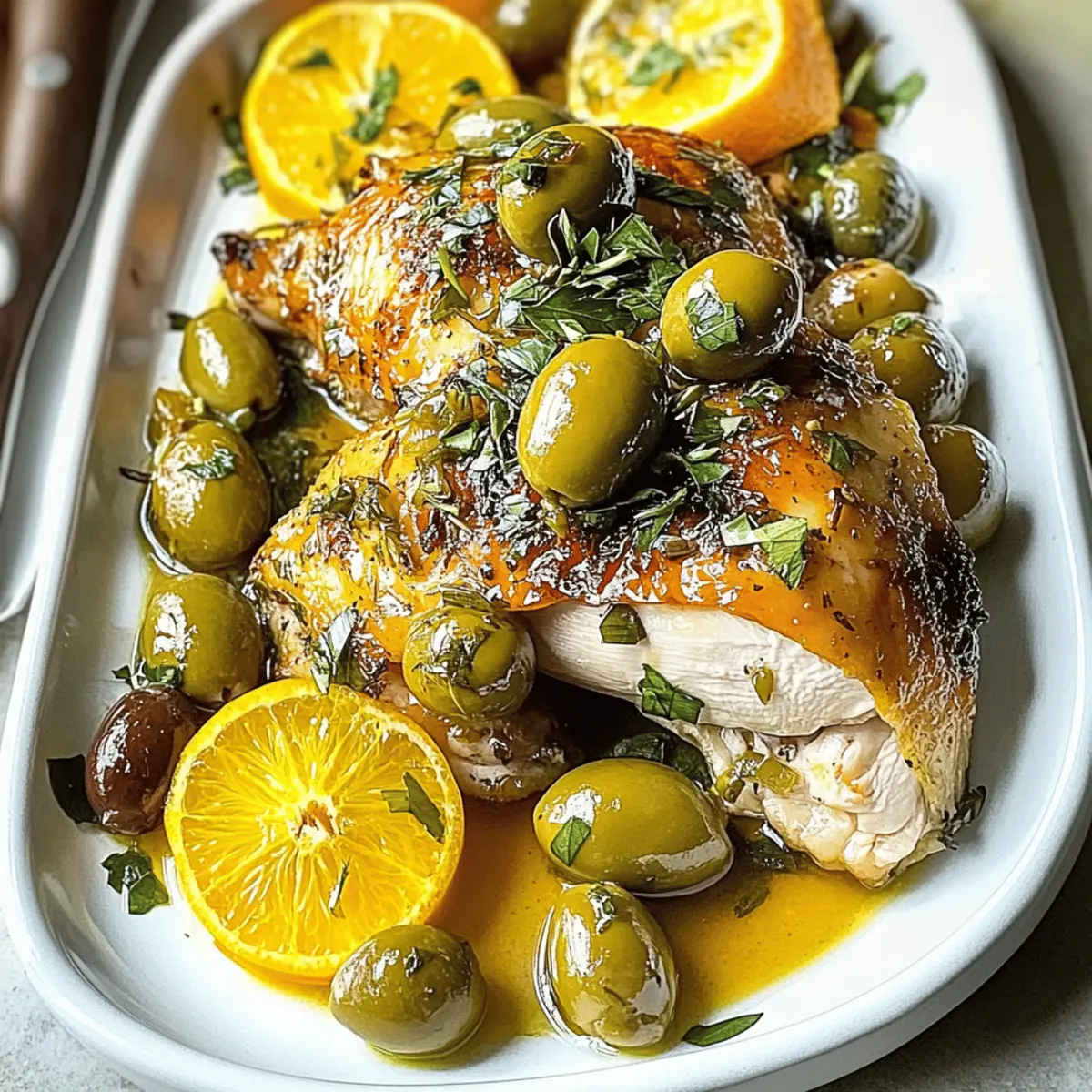 Savory Herb Roasted Chicken with Zesty Citrus Salsa
