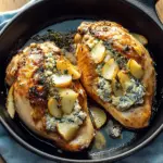 Pear and Gorgonzola Stuffed Chicken