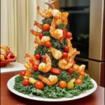 Shrimp Christmas Tree