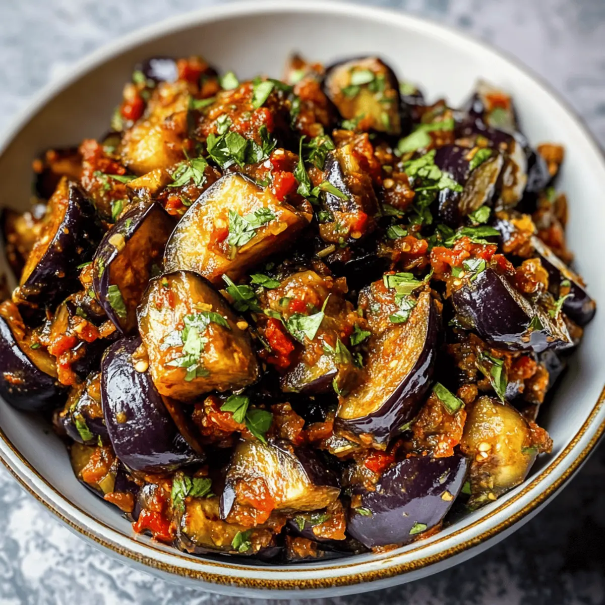 Tunisian Eggplant Salad: A Zesty Mediterranean Delight