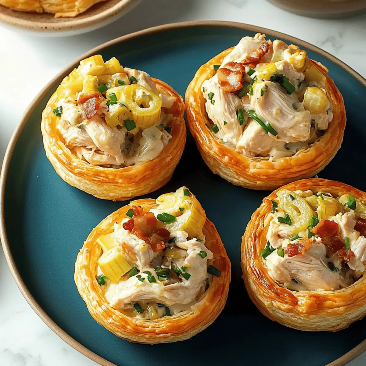 Delicious Vol-au-Vent: Creamy Chicken Delight in Minutes