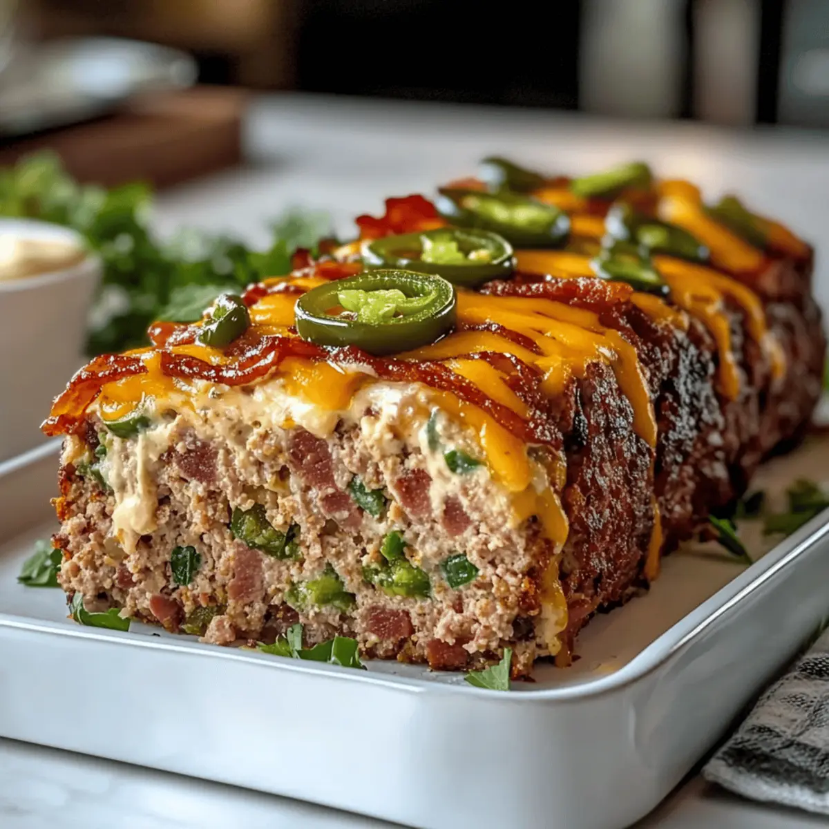 Smoky Jalapeño Popper Meatloaf That’s a Family Favorite