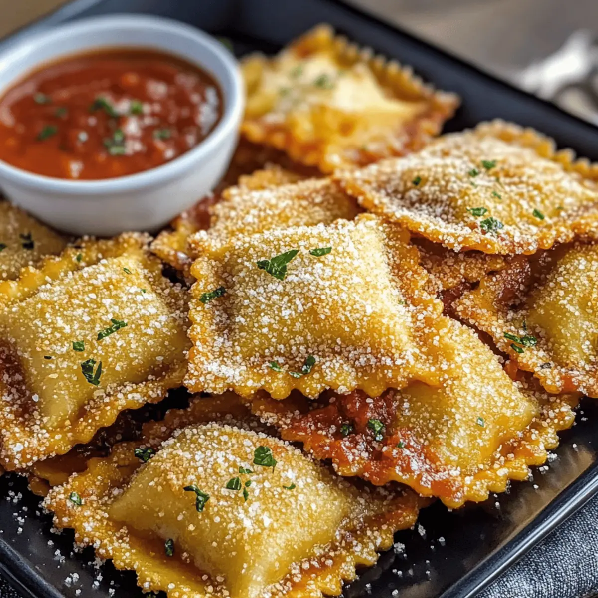 Toasted Ravioli: Crunchy Goodness for Your Next Snack Attack