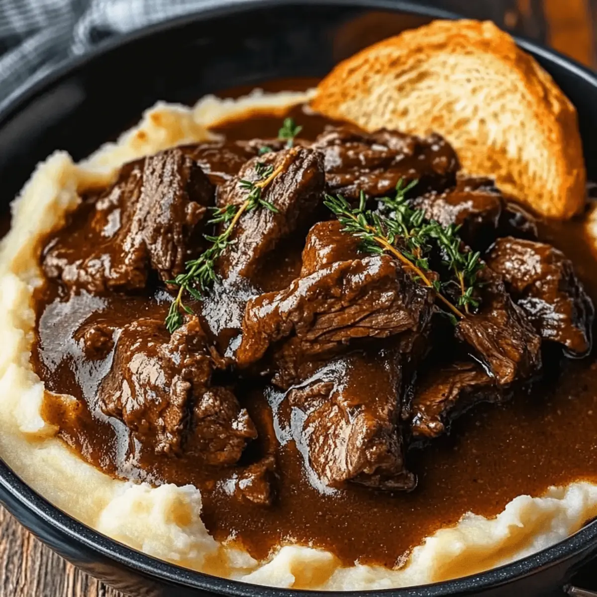 Slow Cooker Beef Manhattan: Hearty Comfort in Every Bite