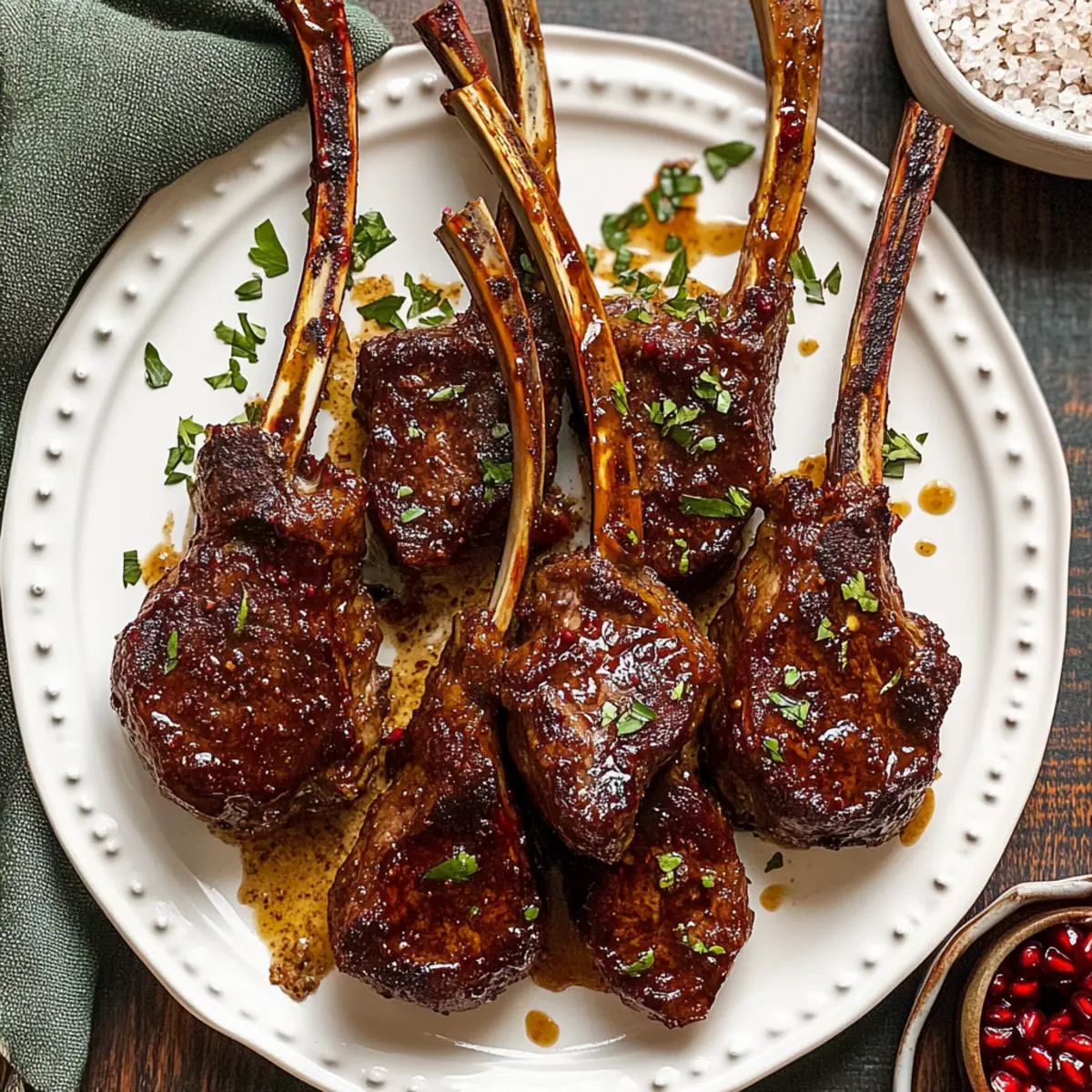 Fancy Pomegranate Lamb Chops That Will Impress Everyone