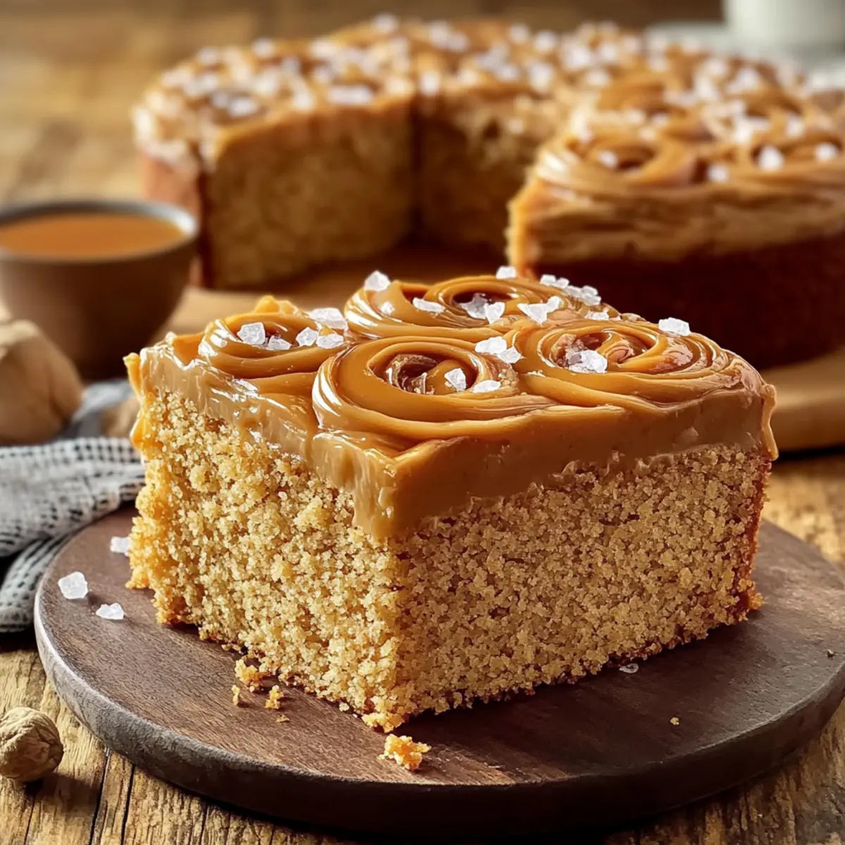 Salted Caramel Swirl Cake: A Sweet & Salty Dream Come True