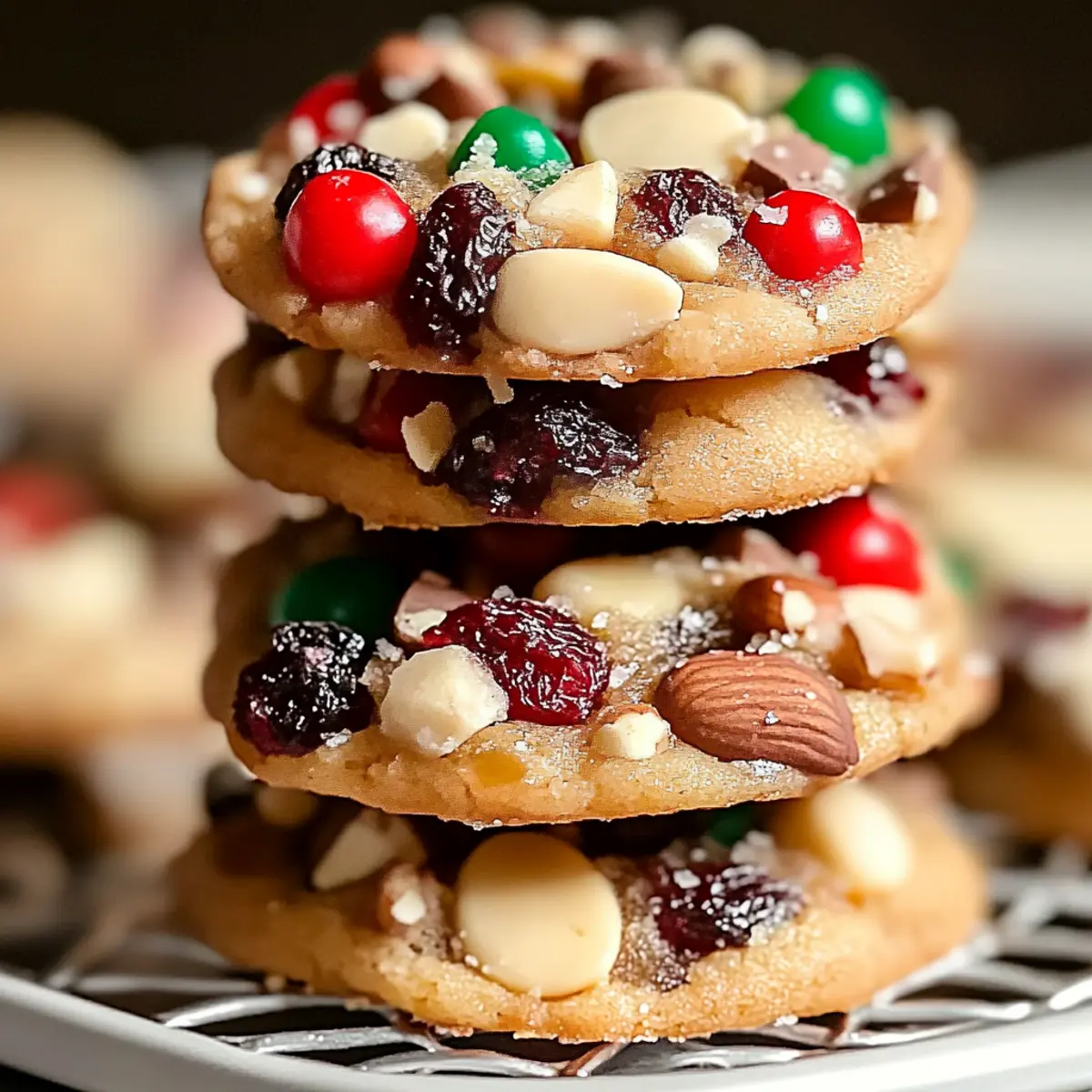 Easy Christmas Fruitcake Cookies You Can't Resist