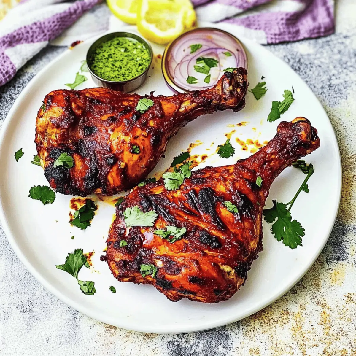 Mouthwatering Air Fryer Tandoori Chicken in Under 30 Minutes