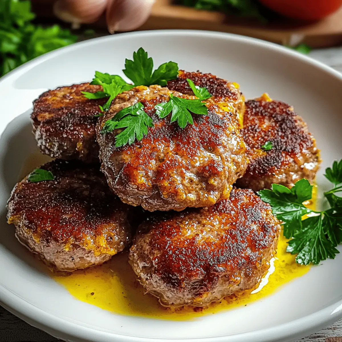 Authentic German Frikadellen: Juicy Comfort in Every Bite