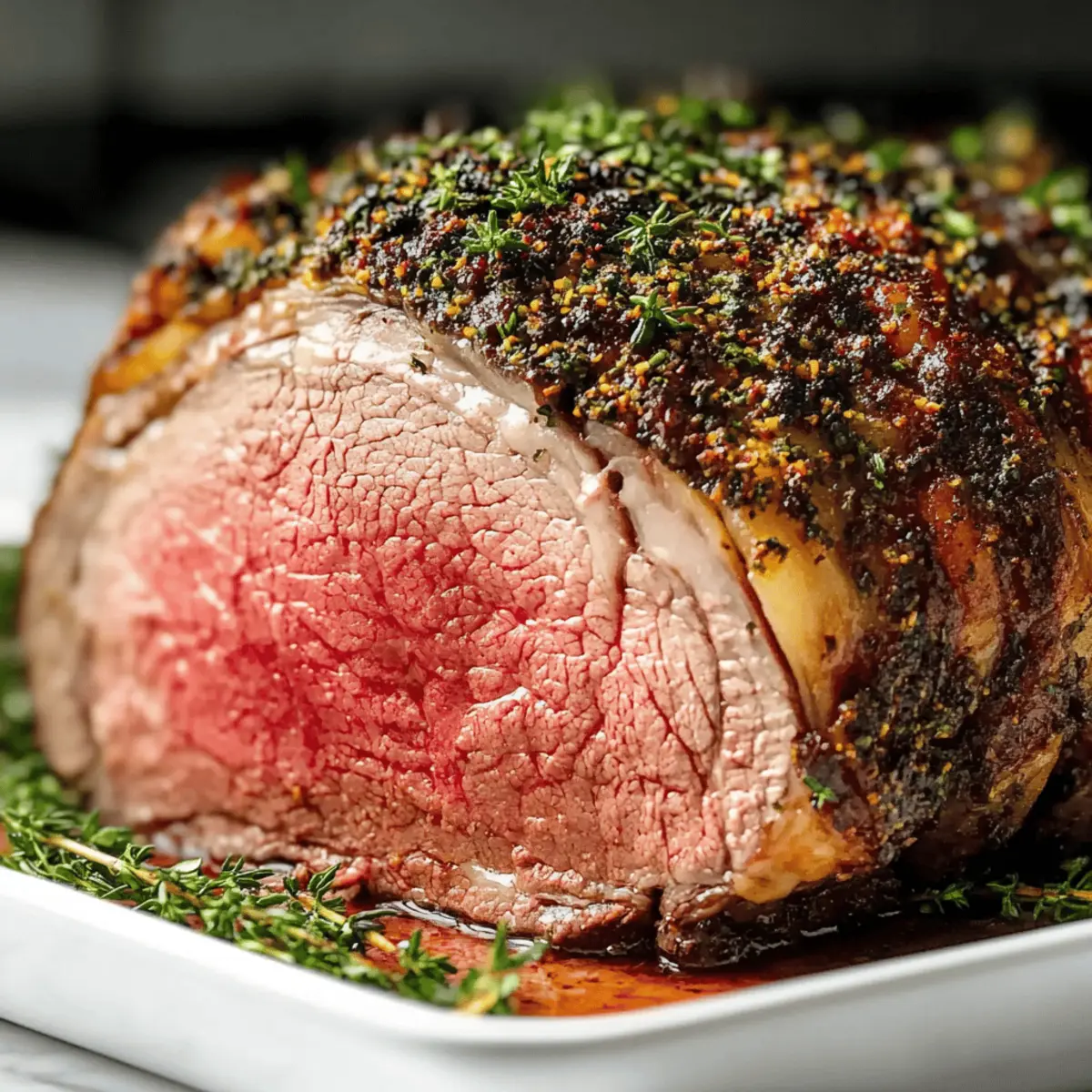 Herb-Crusted Prime Rib Roast: A Flavorful Feast for All