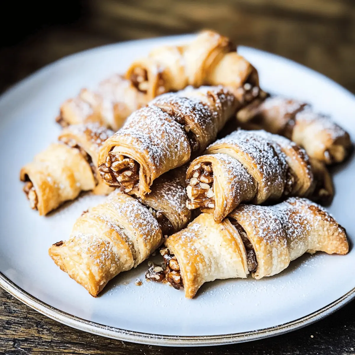 Honey, Cinnamon and Walnut Rugelach: A Cozy Tradition Unfolds