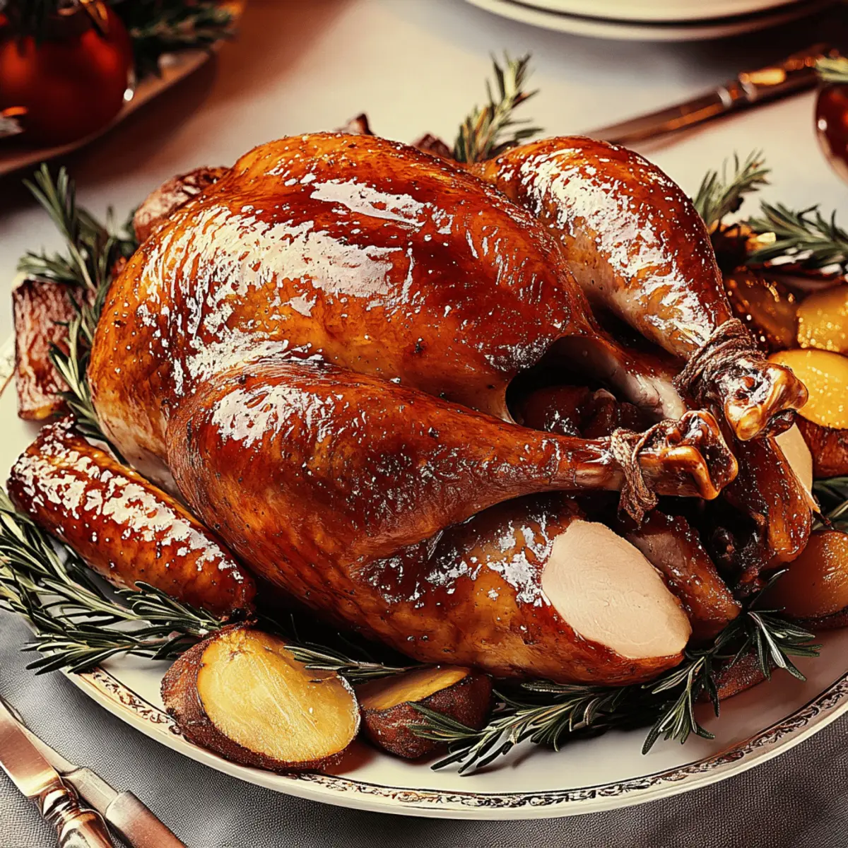 Maple-Butter-Glazed Turkey: Your Holiday Flavor Sensation