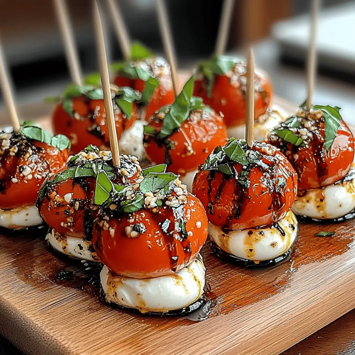 Mini Caprese Bites: Fresh Flavorful Appetizers for Any Occasion