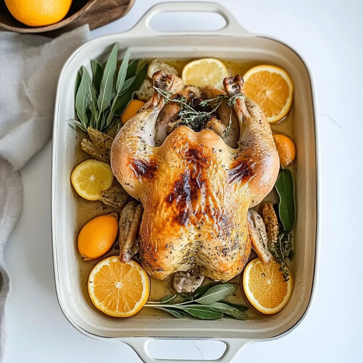 Savor the Season with Sage Orange Christmas Chicken