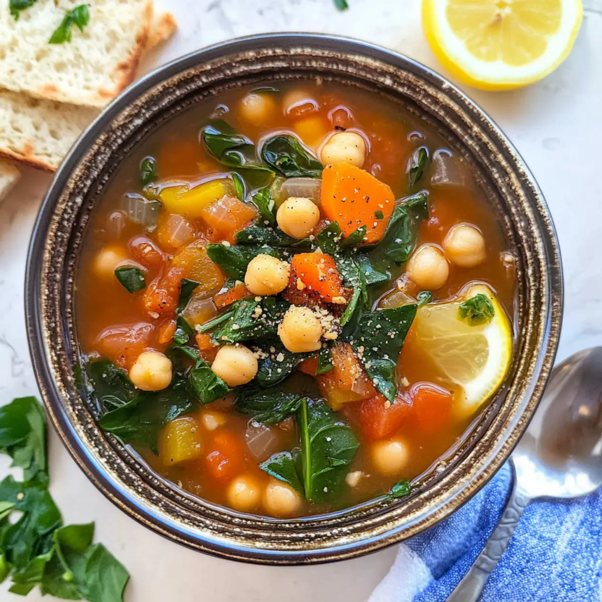 Savory Mediterranean Soup to Warm Your Soul