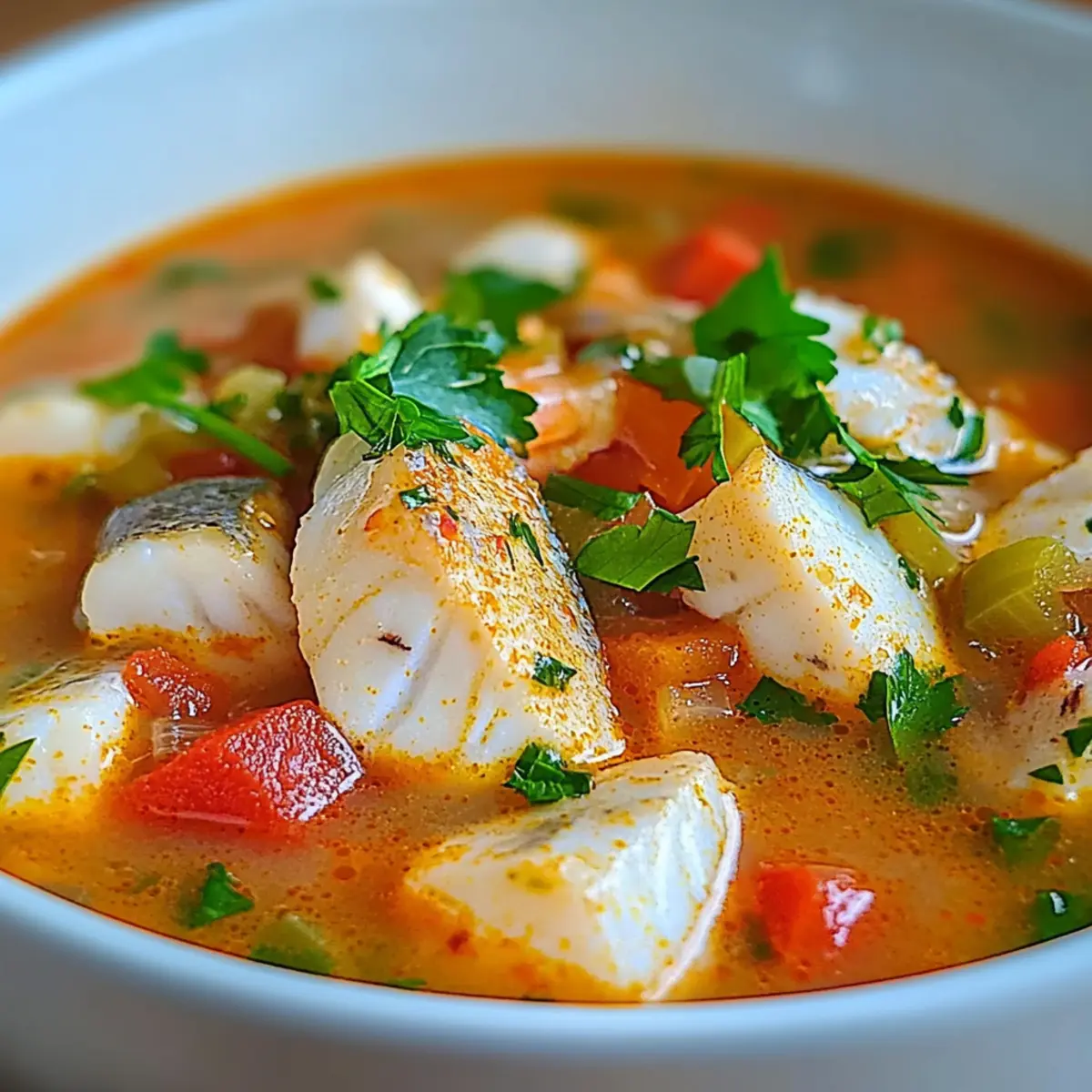 Zesty Cajun Fish Soup: A Flavorful 30-Minute Delight