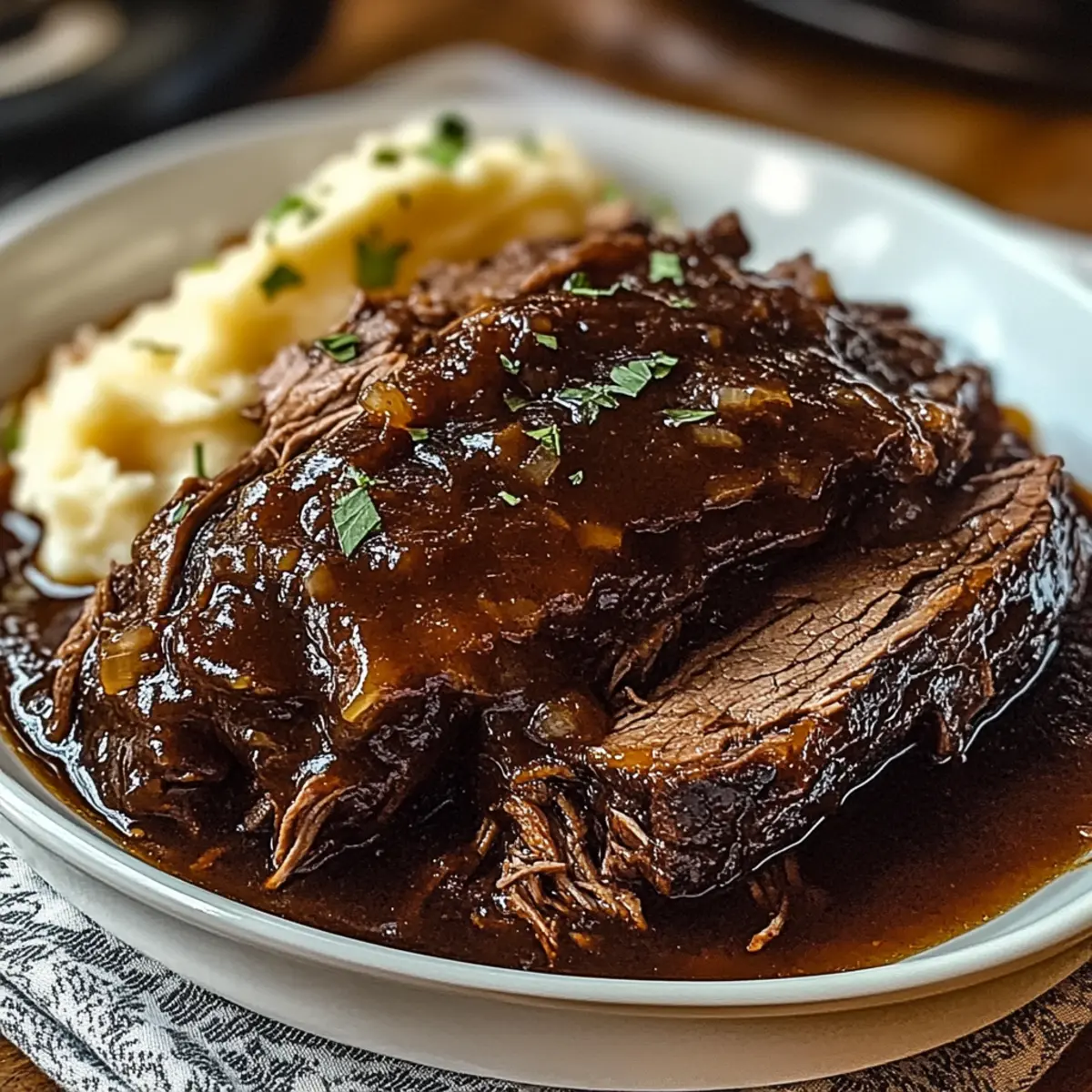 Caramelized Pulled Beef Brisket: Irresistibly Tender Flavor Explosion