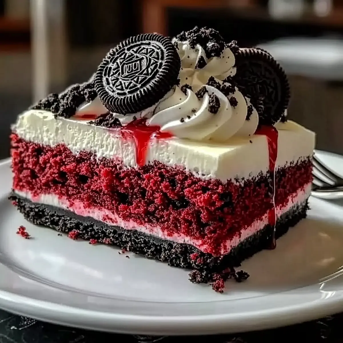 Decadent Red Velvet Oreo Cheesecake for Your Next Celebration