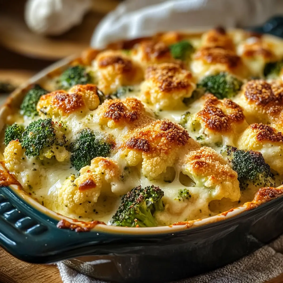 Broccoli Cauliflower Casserole: A Cozy Family Favorite Dish