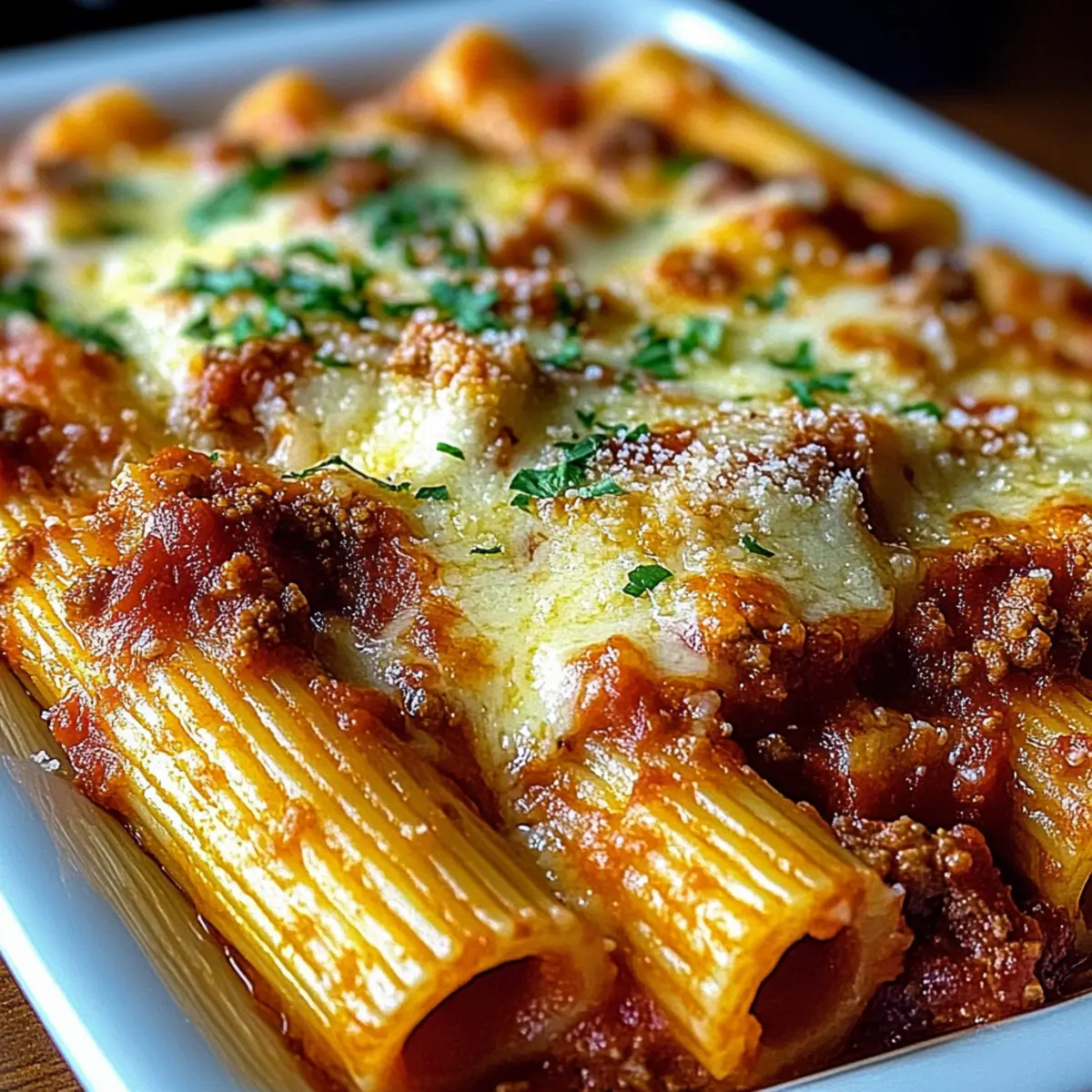 Baked Rigatoni Pasta: A Cozy Dinner Your Family Will Love