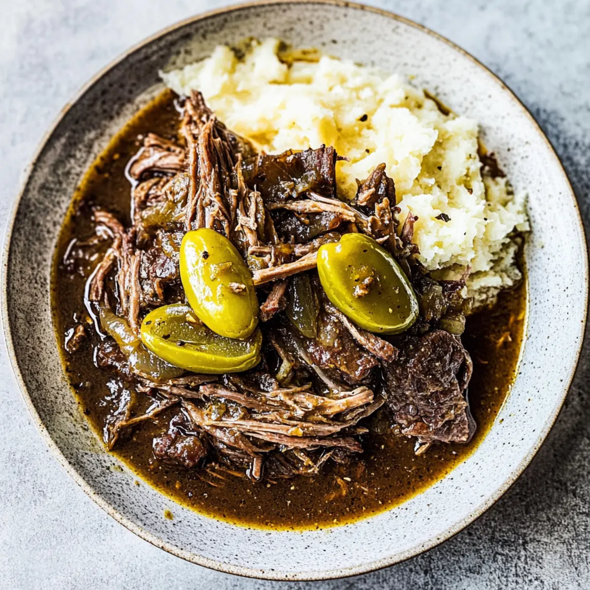 Slow Cooker Mississippi Pot Roast – Savory Comfort Awaits