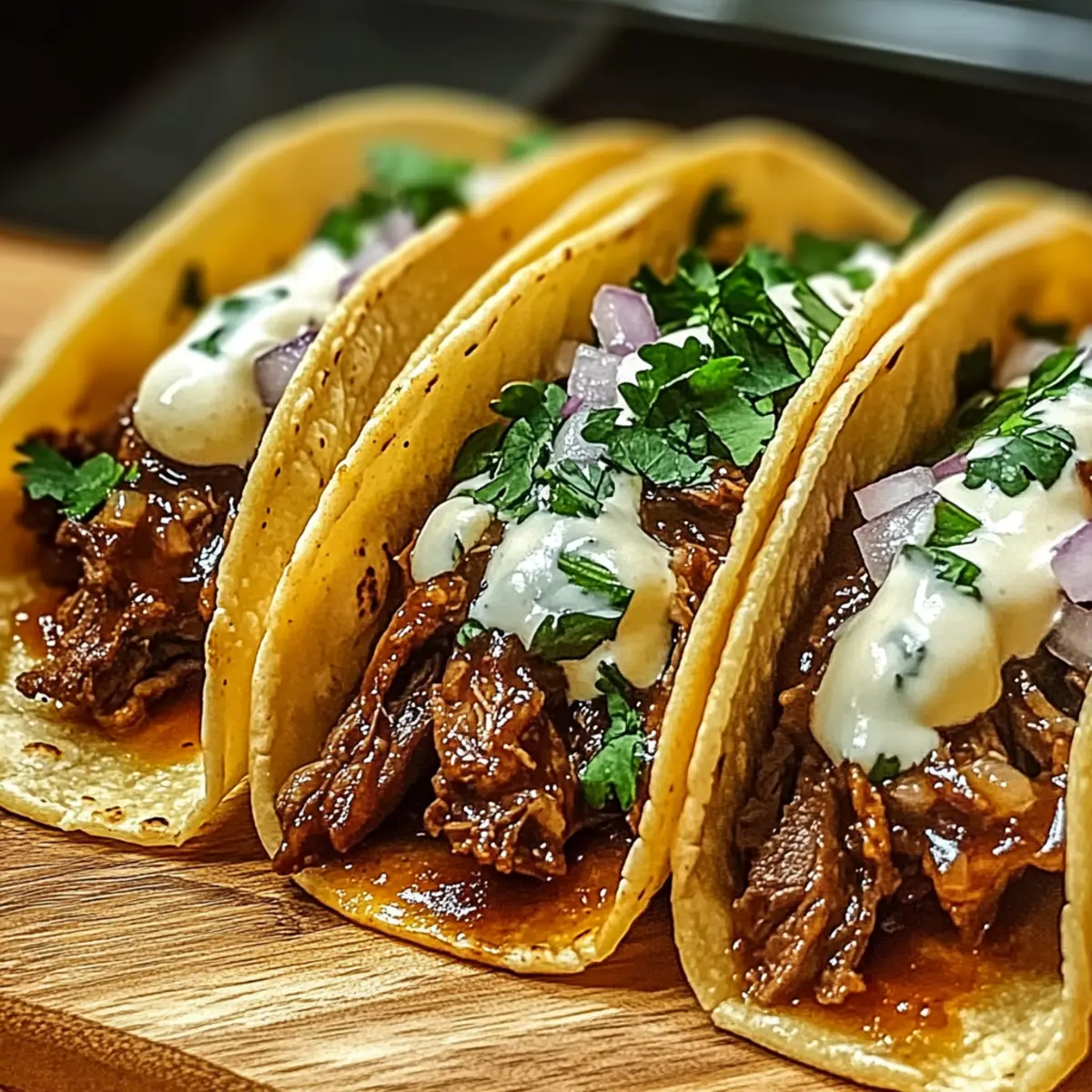 Savor the Flavor: Garlic Butter Honey BBQ Beef Tacos