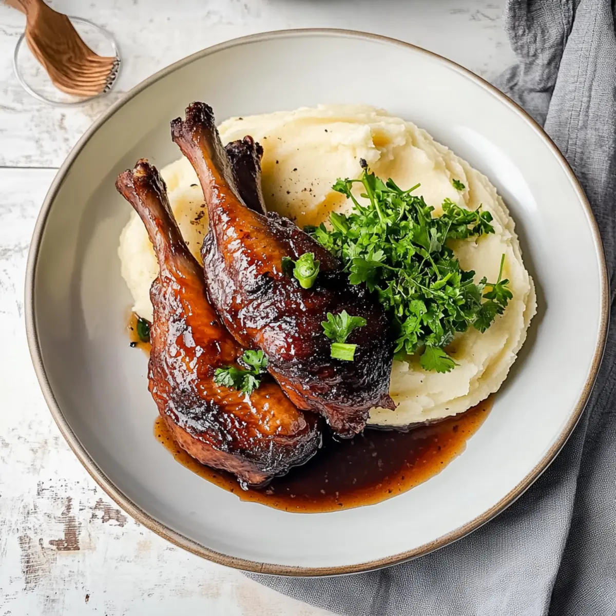 Air Fried Smokey Citrus Duck: A Sophisticated Delight