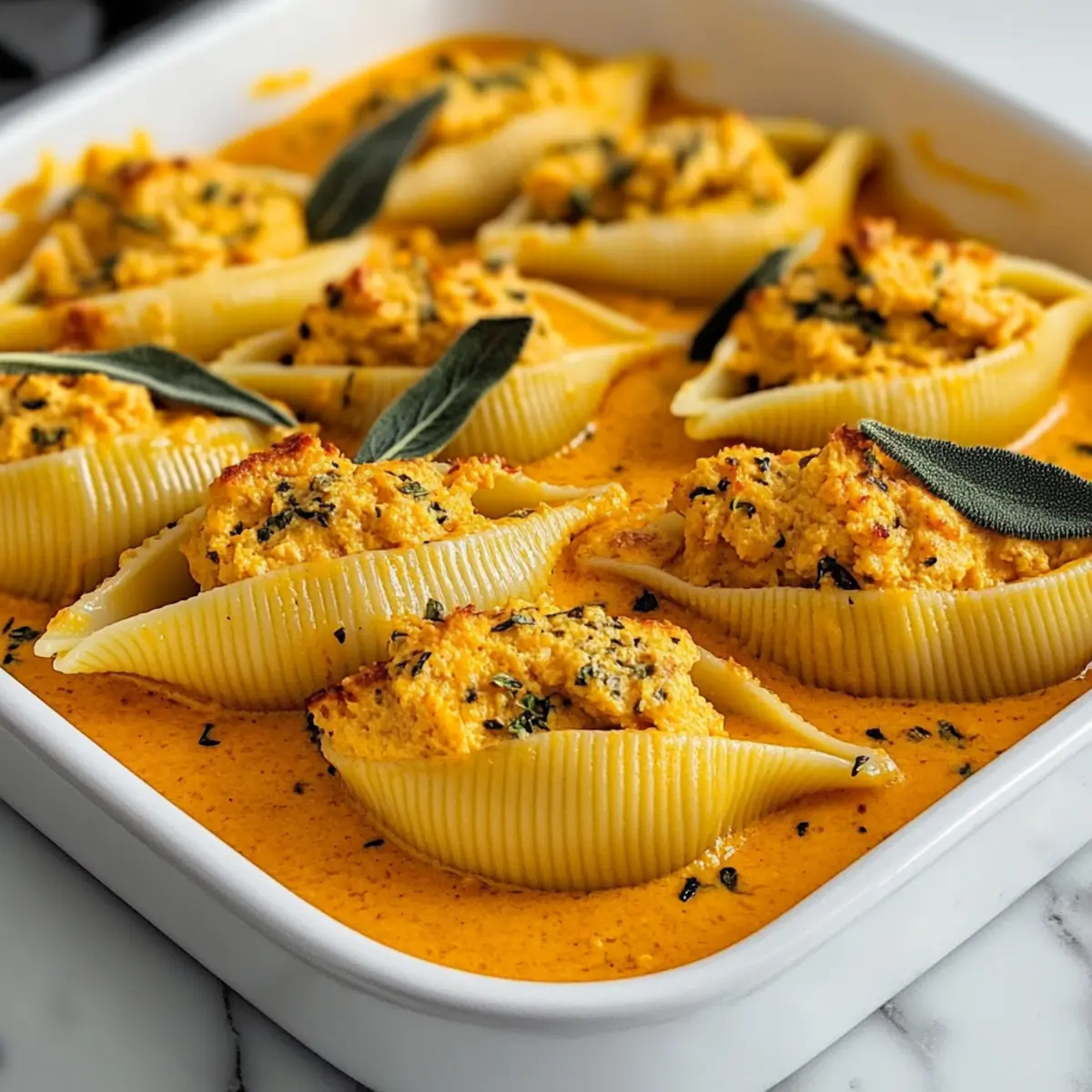 Cozy Vegan Pumpkin Ricotta Stuffed Shells for Fall Bliss