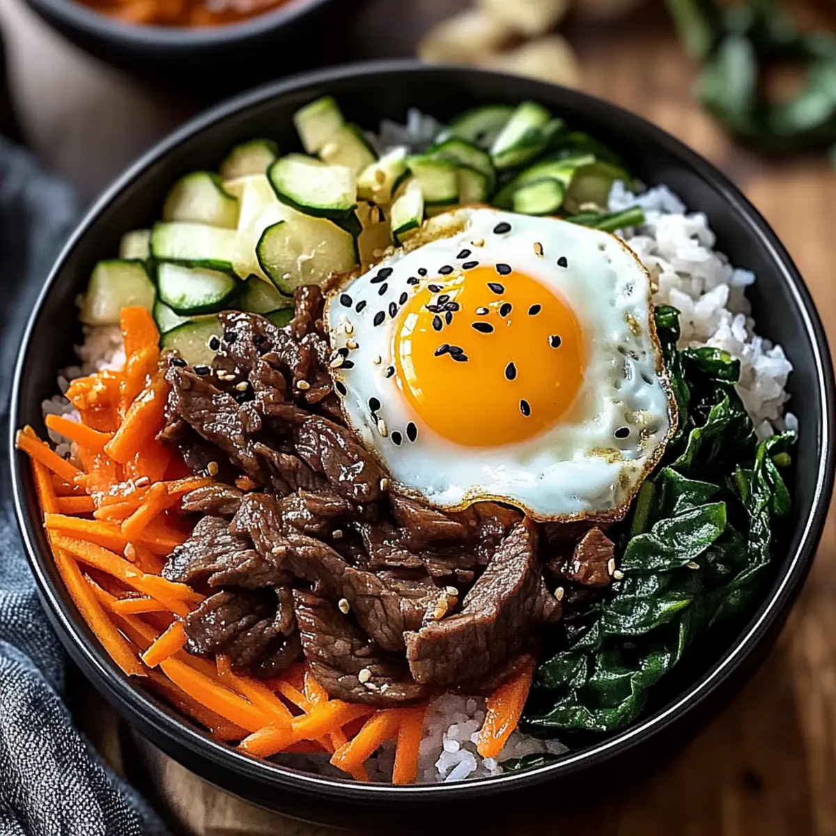 Korean Beef Bibimbap Bowl: Your Customizable Comfort Food Delight