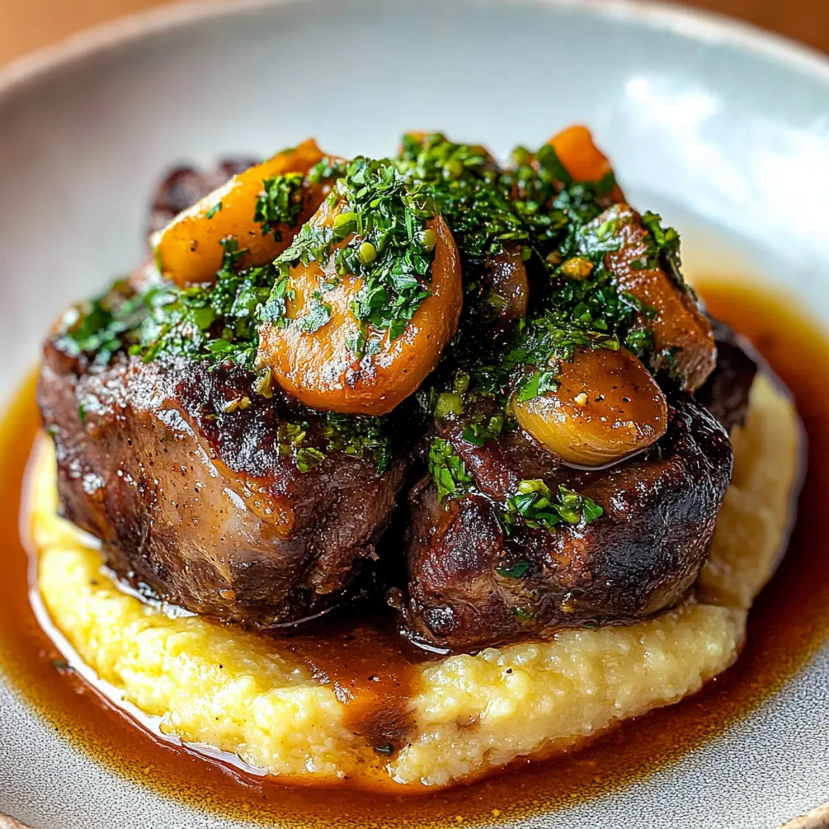 Tender Osso Buco with Gremolata: An Italian Comfort Classic