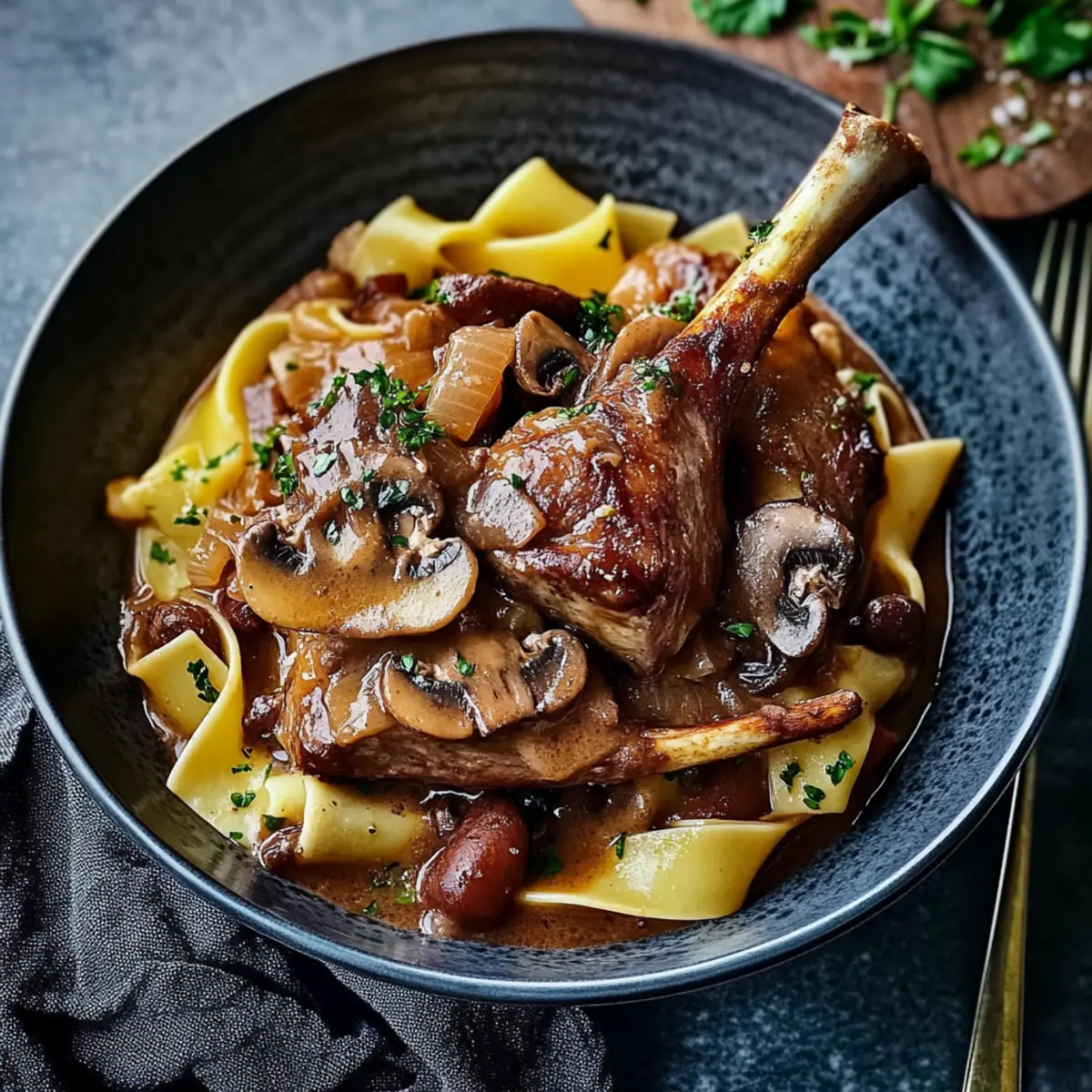 Lamb Shank Stroganoff: A Cozy Upgrade to Comfort Food