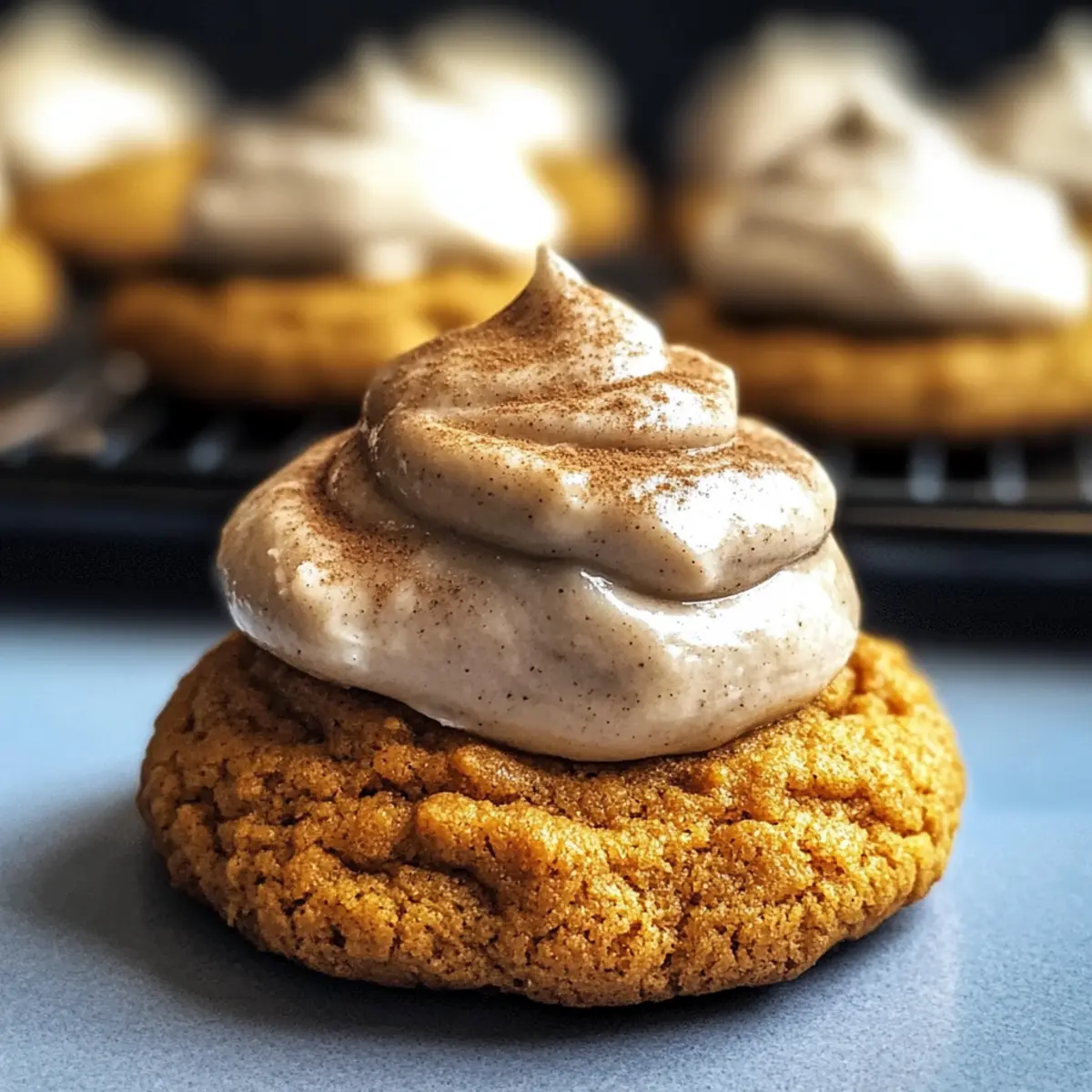 Soft Spiced Vegan Pumpkin Cookies for Cozy Autumn Days