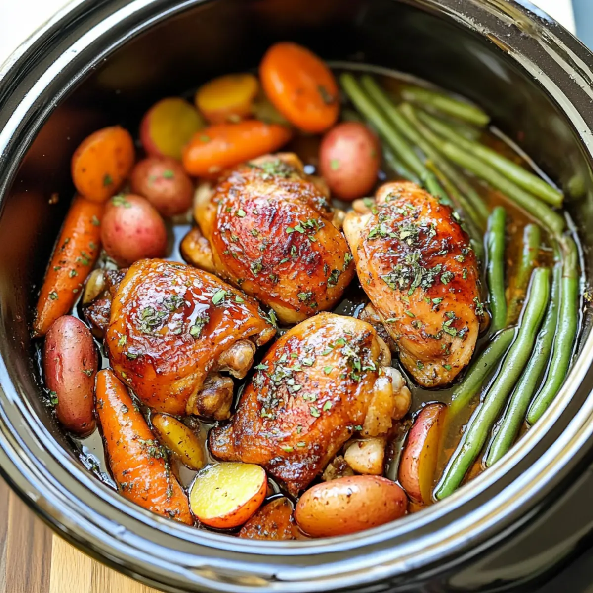 Honey Garlic Chicken and Veggies - A Cozy One-Pot Delight