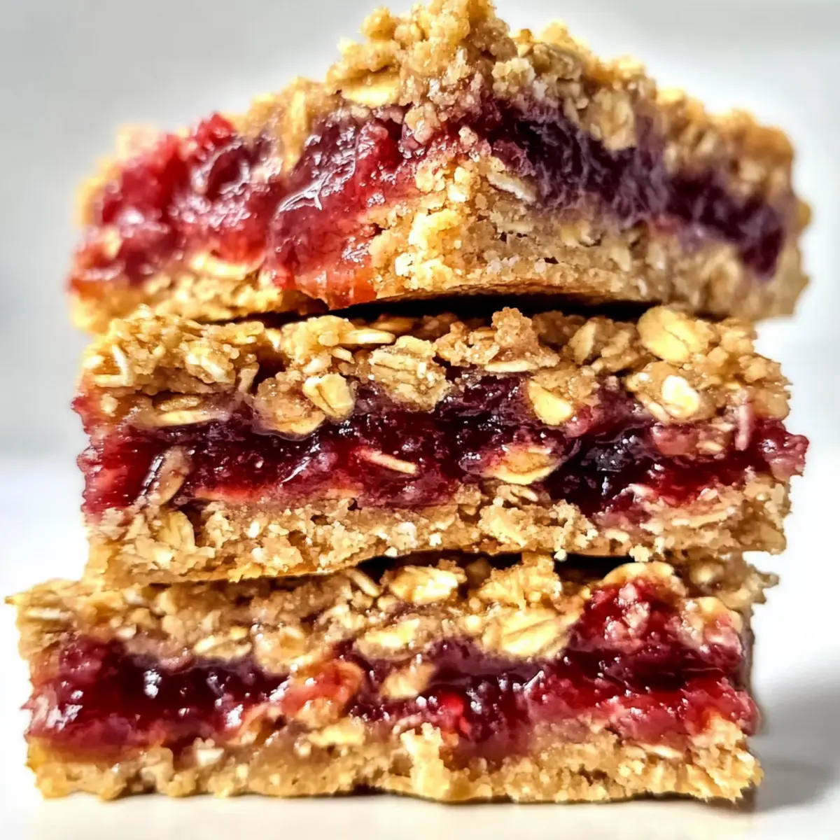 Peanut Butter Jelly Oat Bars: Quick, Chewy, and Irresistible!