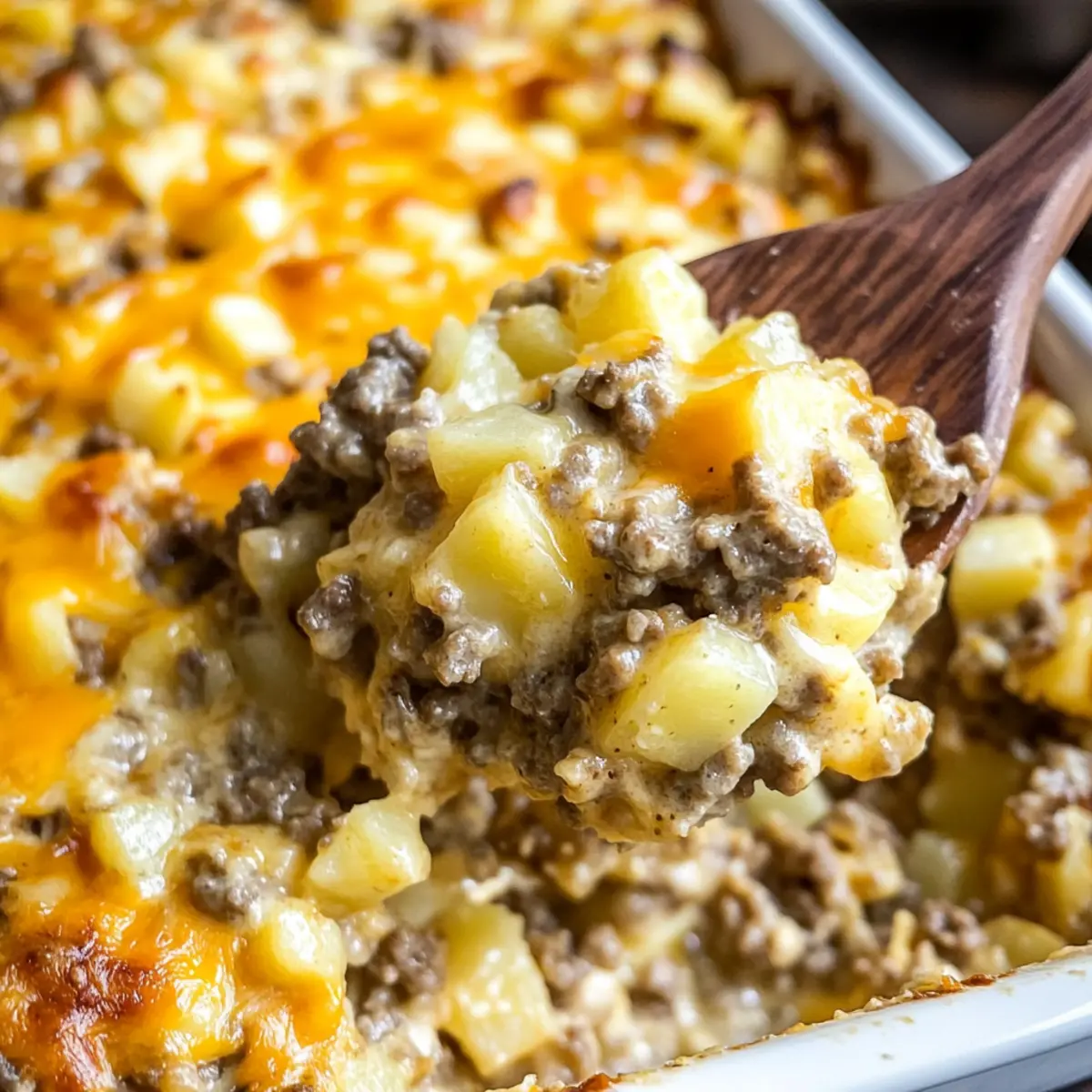 Hearty Ground Beef Casserole for Cozy Family Dinners