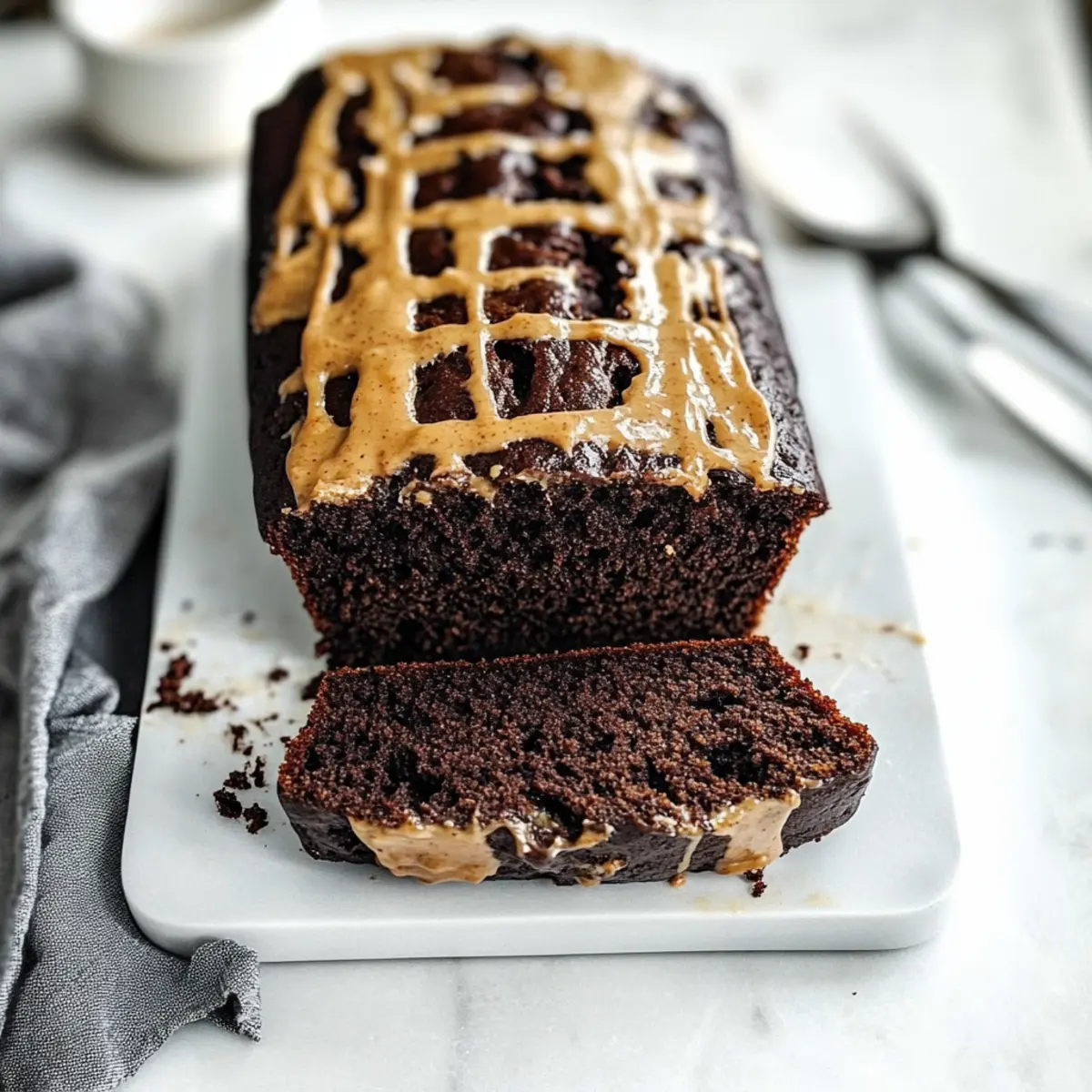 Irresistible Chocolate Peanut Butter Banana Bread Recipe