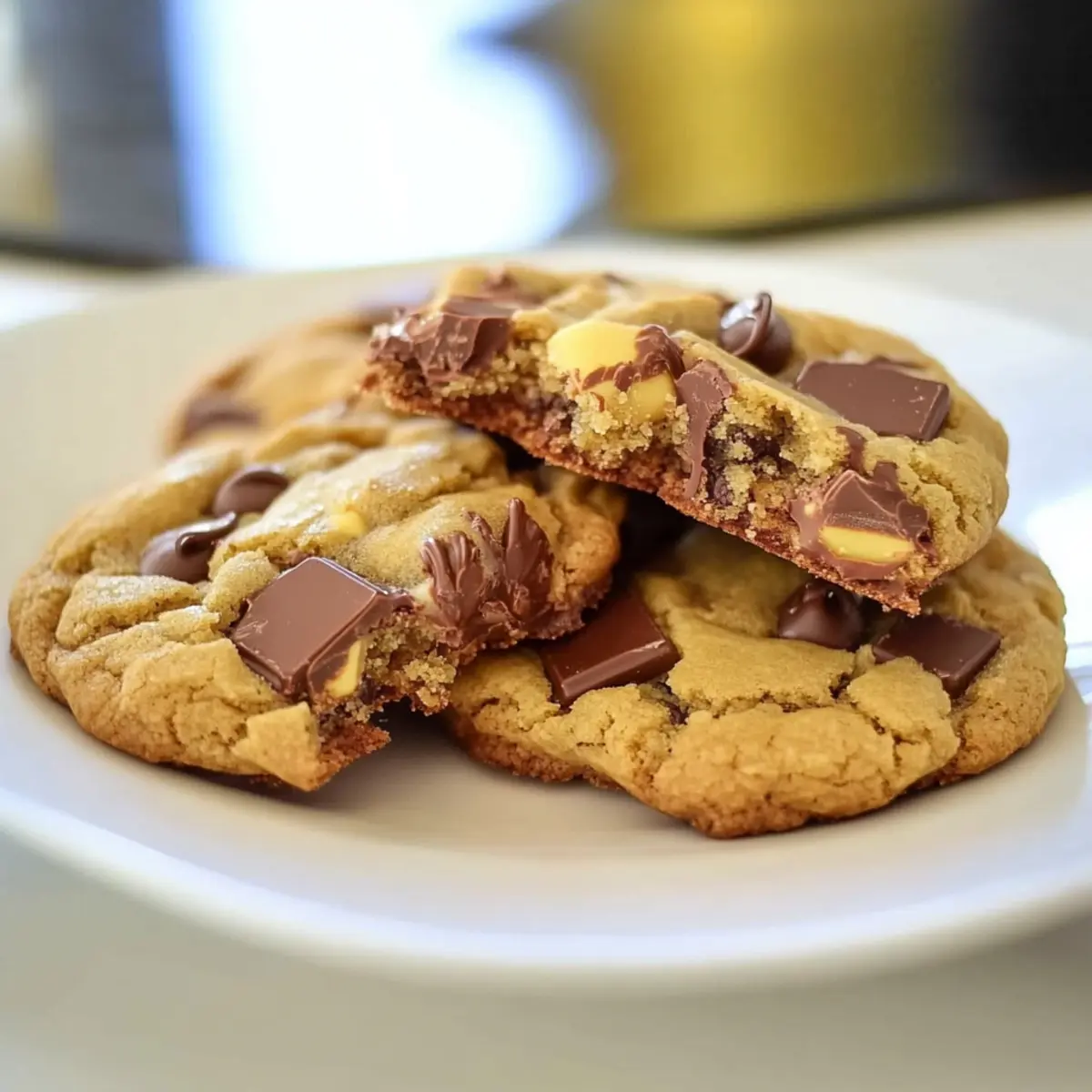 Thick and Chewy Kinder Bueno Cookies You'll Crave