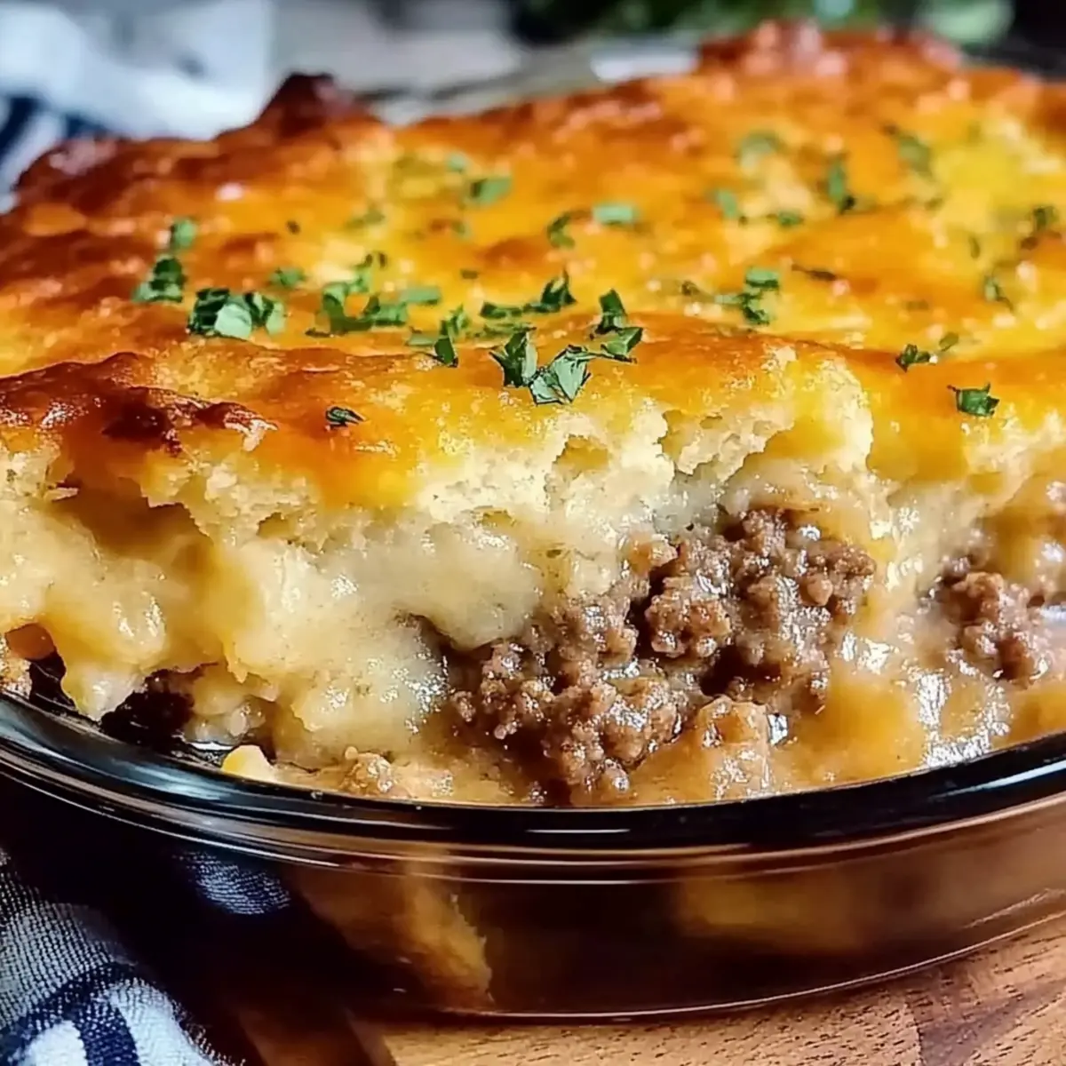 Ground Beef Cobbler: A Cozy Comfort Food Delight