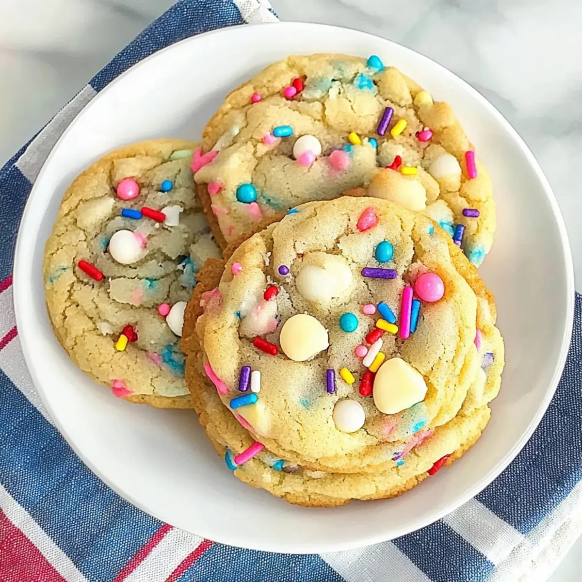 Whip Up Joyful White Chocolate Confetti Cookies Fast