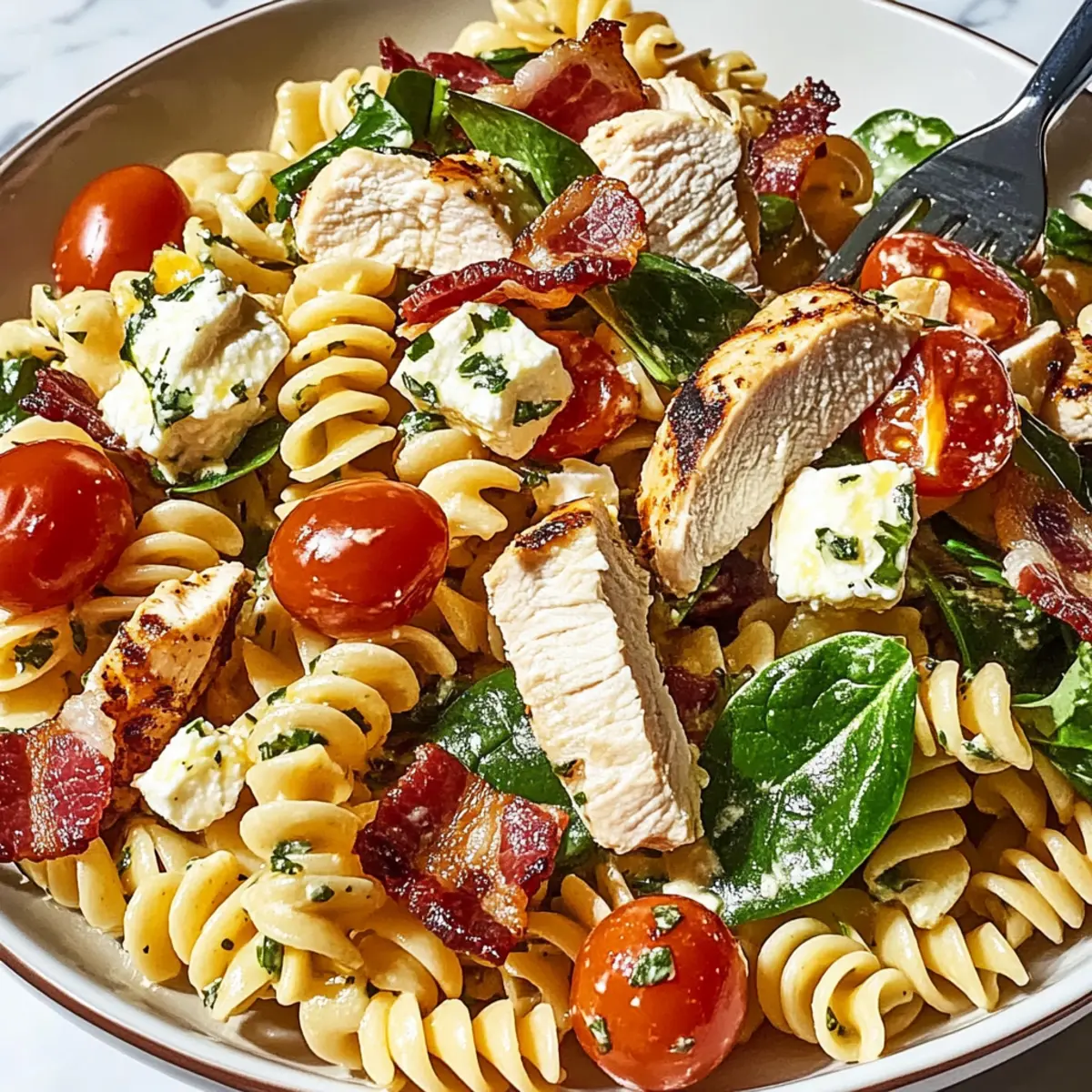 Delicious Chicken Pasta Salad for Quick Meal Prep Bliss