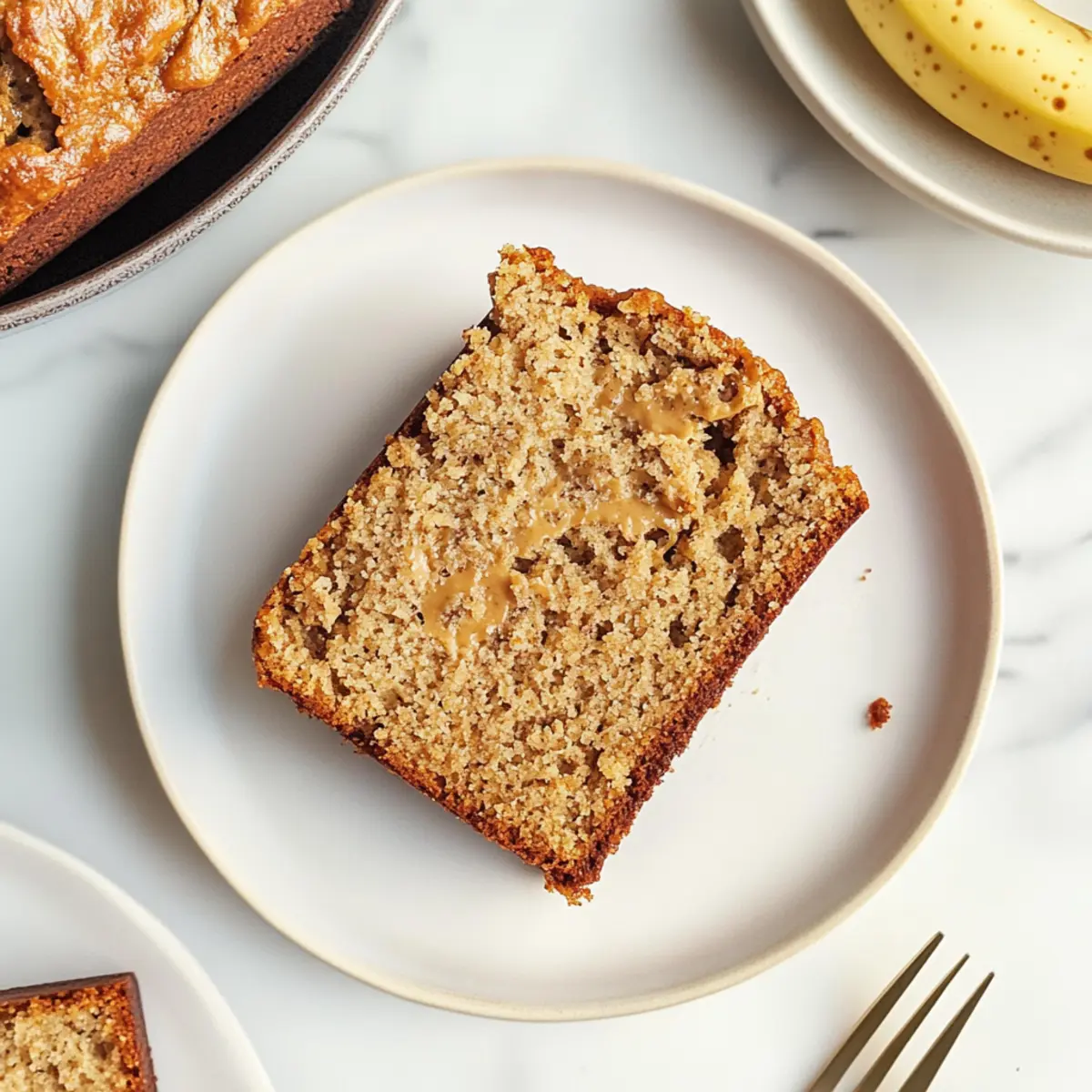Moist Peanut Butter Banana Bread for Cozy Mornings