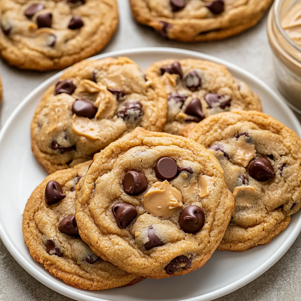 Chewy Peanut Butter Chocolate Chip Cookies for Ultimate Comfort