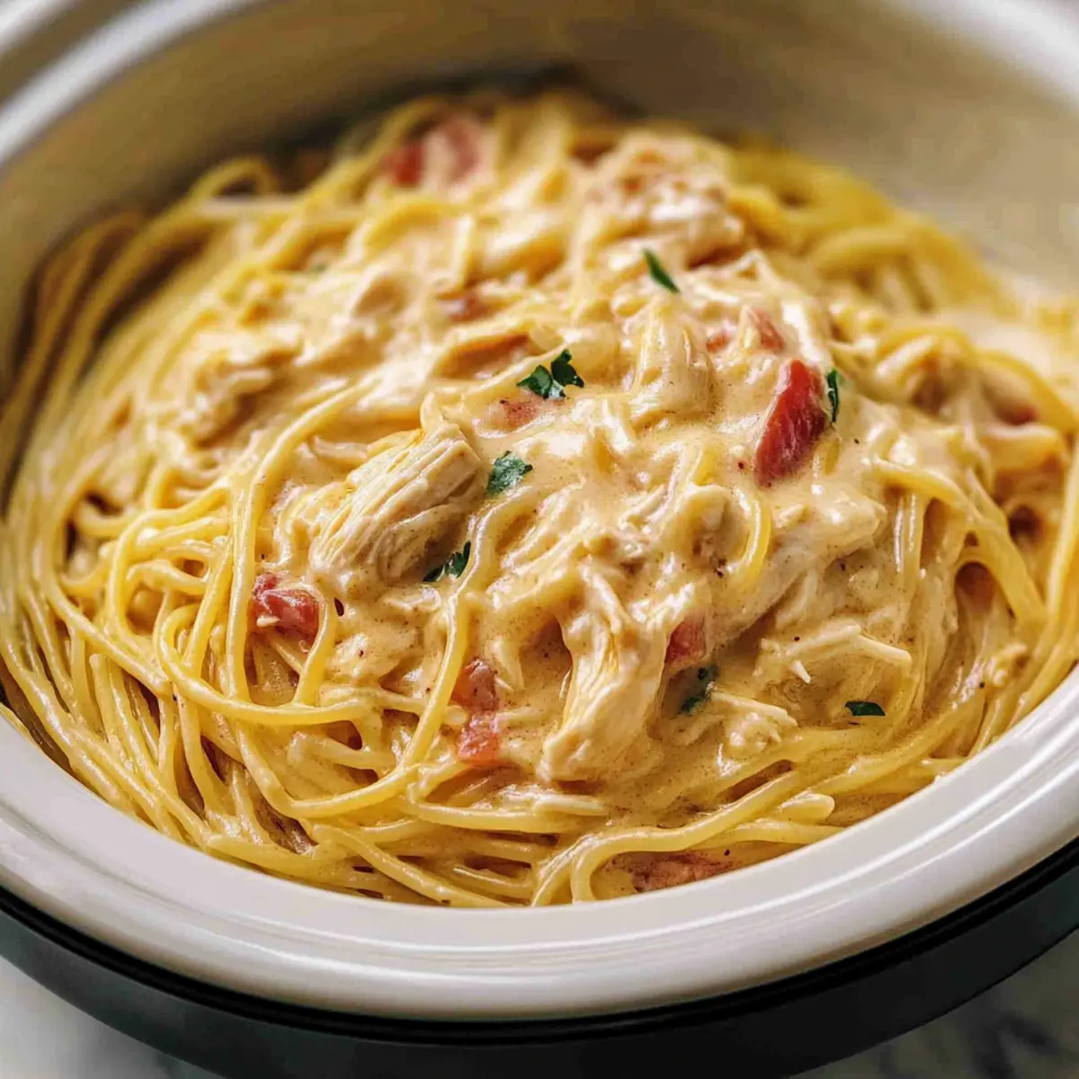 Creamy Chicken Spaghetti: A Family Favorite Made Easy