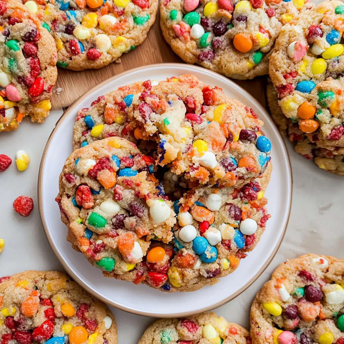 Fruity Pebble Cookies for a Fun, No-Fuss Treat