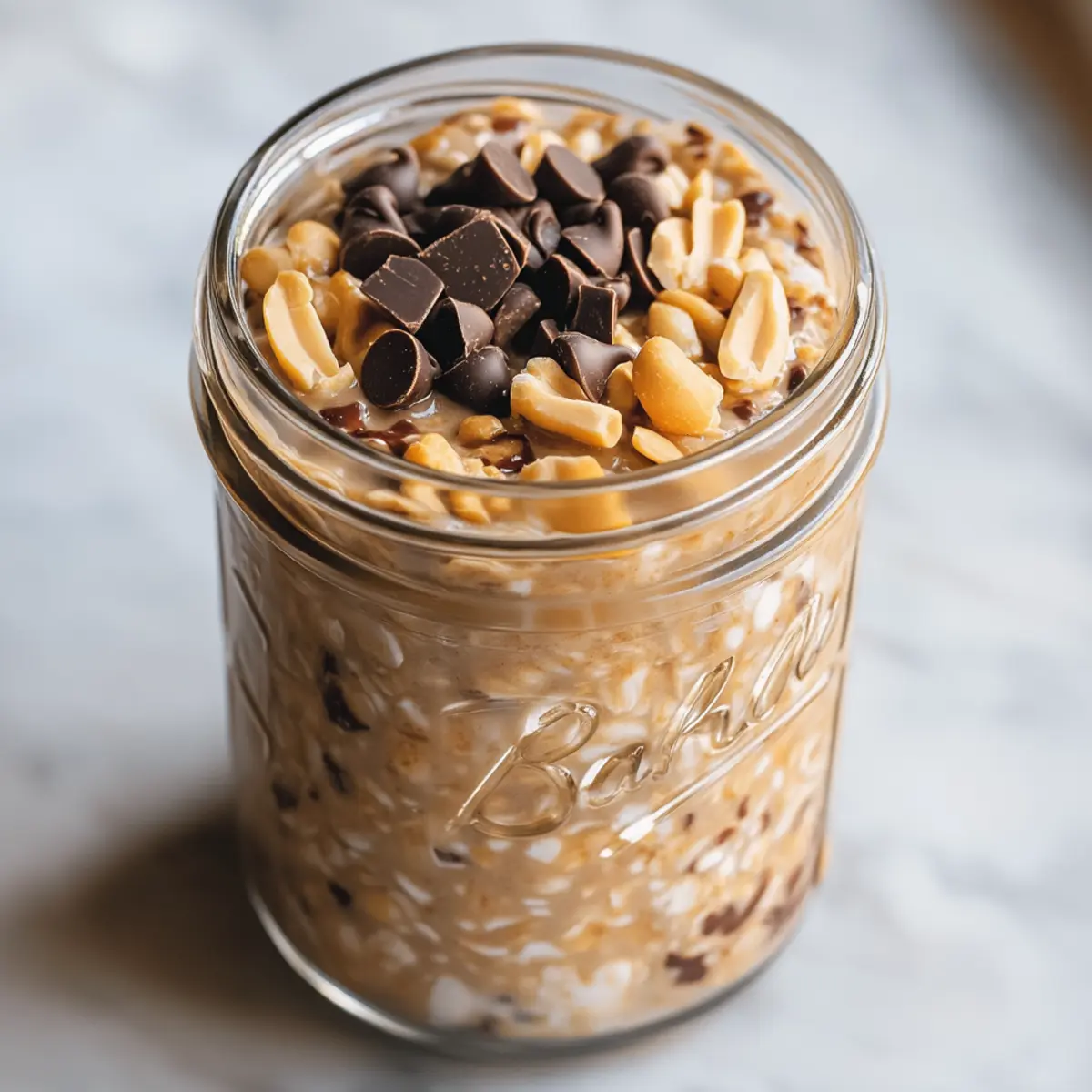Indulge in Snickers Overnight Oats for a Sweet, Healthy Start