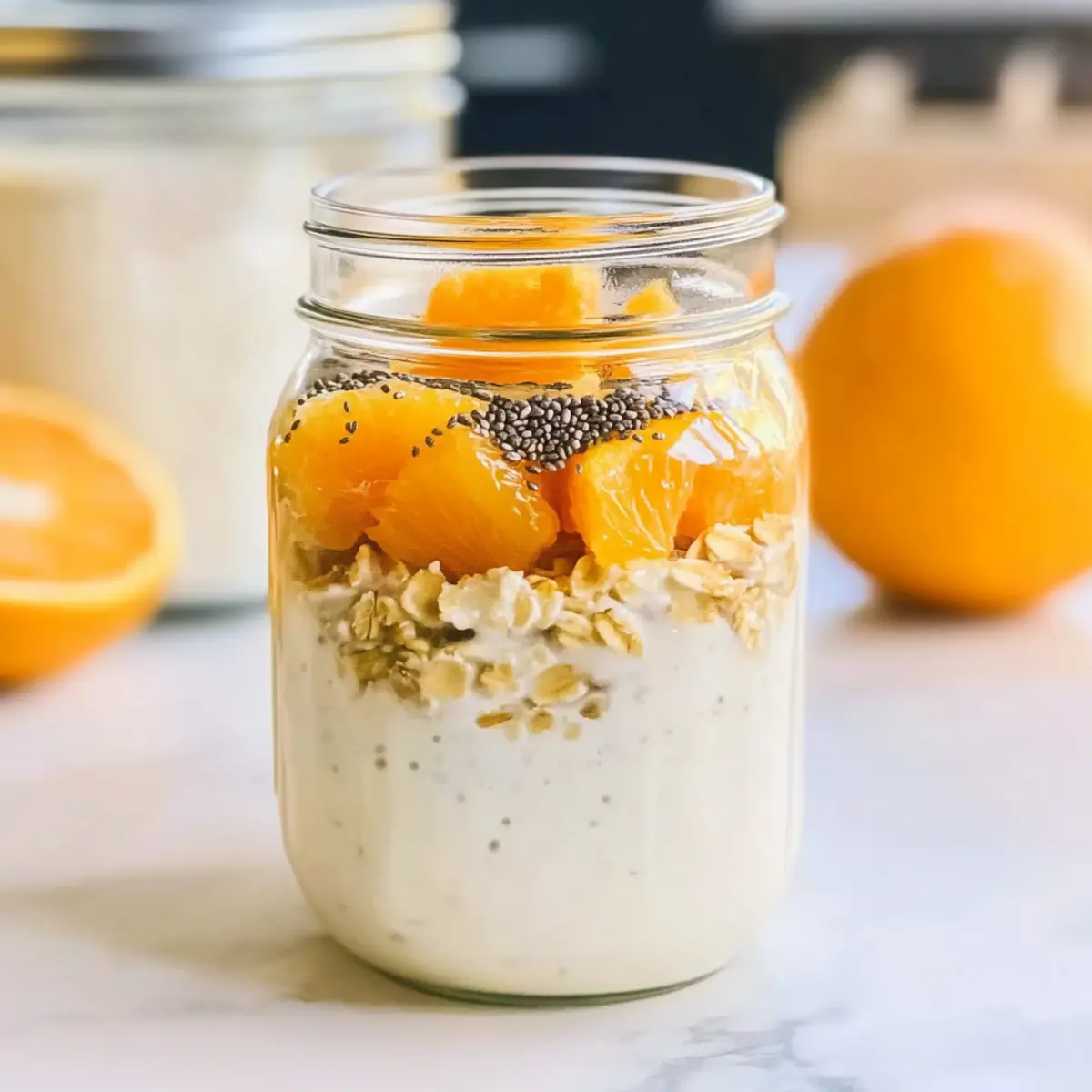 Zesty Orange Overnight Oats for a Joyful Morning Boost
